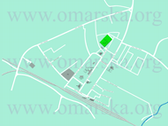Mapa Omarska Centar
