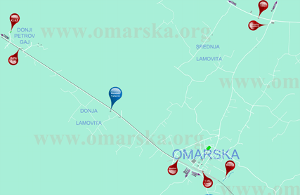Mapa Rasadnik Vuckovic
